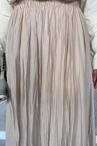 julude Stone Waist Elasticated Hijab Skirt
