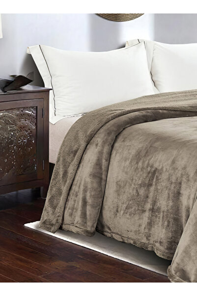 Generic Velvet Fur Blanket 200X220 CM Reversible Throw Bed Blanket for Relaxing and Sleeping