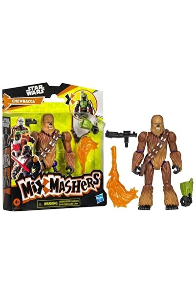 Hasbro Customizable Figurine MixMashers Chewbacca, Hasbro, 12 cm, Star Wars, with accessories