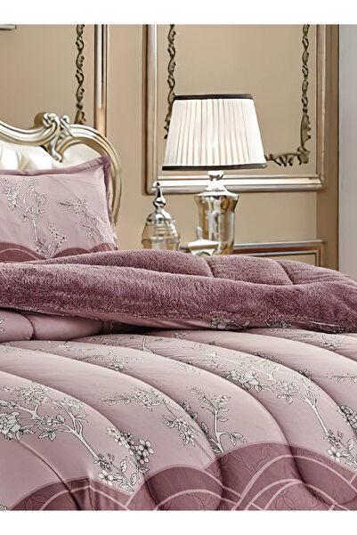 Generic Ultra Soft Winter 4Pcs Comforter Set Single Size 160x210cm Floral Bedding Sets Multicolor