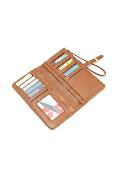 rinkadoll Κομψό πορτοφόλι με μοτίβο φύλλων