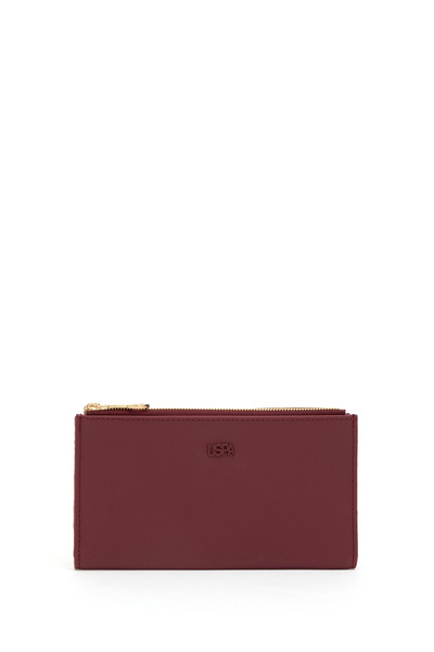 U.S. Polo Assn. Women's Burgundy Wallet 50314832-Vr014