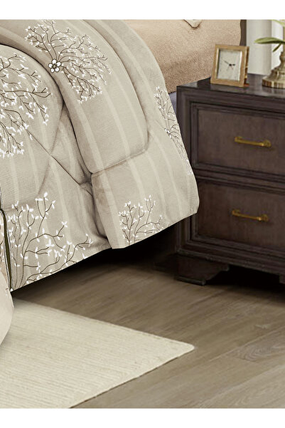 Generic Ultra Soft Winter 4Pcs Comforter Set Single Size 160x210cm Floral Bedding Sets Multicolor