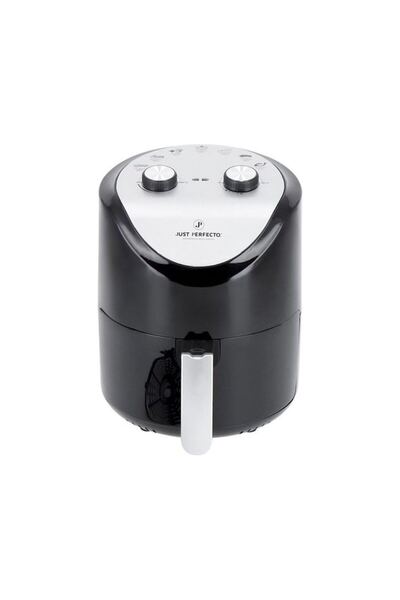 Just Perfecto Friteuza cu aer cald Just Perfecto JL-14, 1200W, 3,5 litri, 7 programe, 80-200 C, Timer, Negru