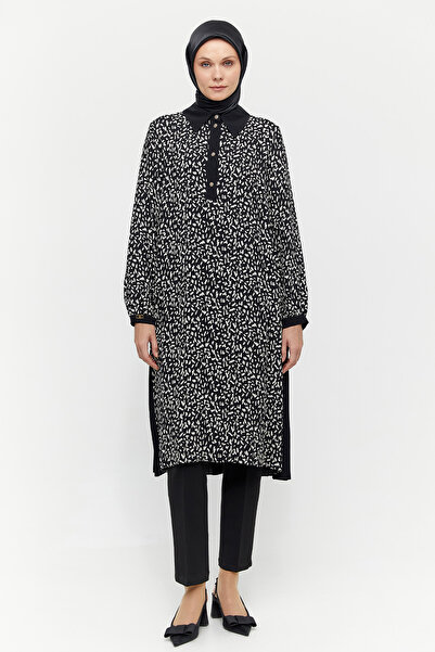 Setrms Piliseli Desenli Tunik