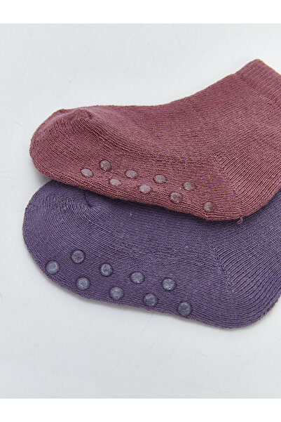 LC Waikiki New Season Basic Baby Girl Towel Socks 5-Pack