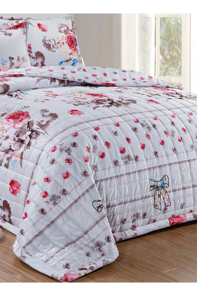 Generic Soft Velvet Comforter set, 4 Pcs Soft Bedding Set, Single Size 160x210cm