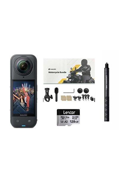 Insta360 X5 Aksiyon Kamerası - Motosiklet SETİ ( FOTO EKSPRES )