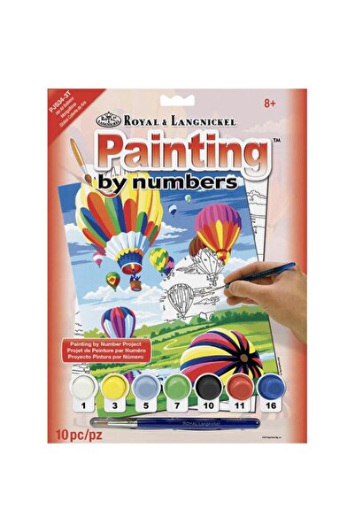 Royal&Langnickel بالونات الهواء الساخن - التلوين حسب الرقم