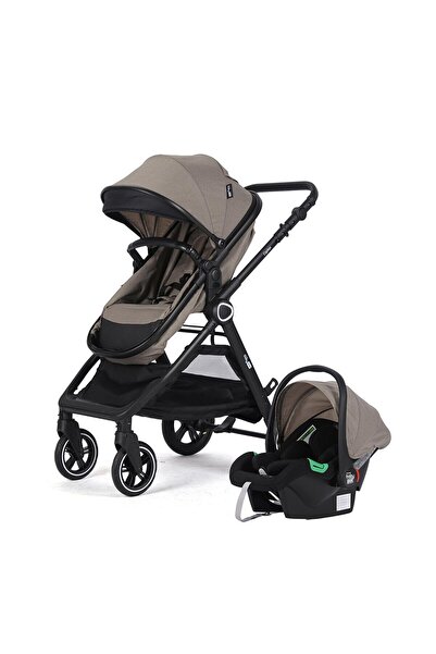 Baby Plus Capitan Travel Sistem Bebek Arabası, Portbebe Dönüşümlü, Çift Yönlü...