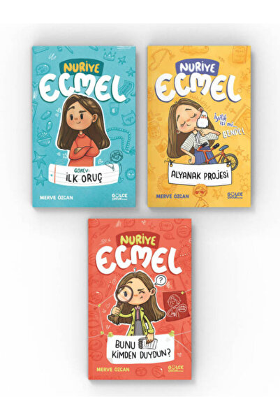 Gülce Kitap Nuriye Ecmel - 3 Kitap Set