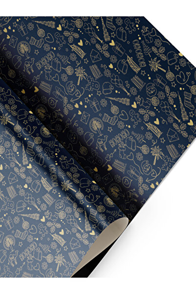 Share the Love Christmas UAE Theme Wrapping - Blue