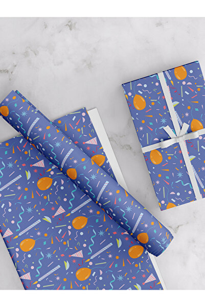 Share the Love ورق تغليف سيليبريت، أزرق