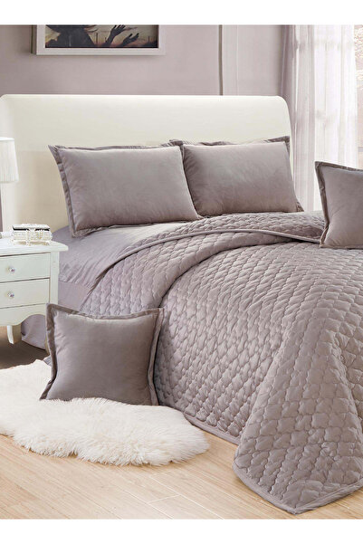 Generic Soft Velvet Comforter set, 4 Pcs Soft Bedding Set, Single Size 160x210cm