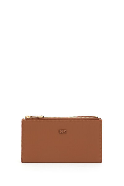 U.S. Polo Assn. Women's Tan Wallet 50314832-Vr099