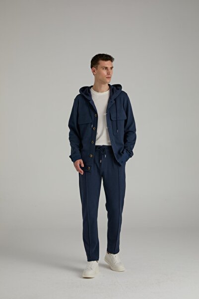 Brand Up Textured Jogger Pants