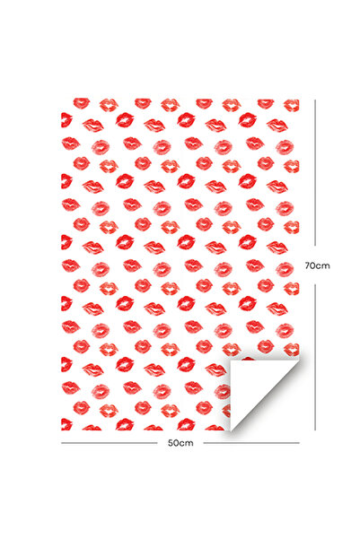 Share the Love Kissy Lips Wrapping Paper