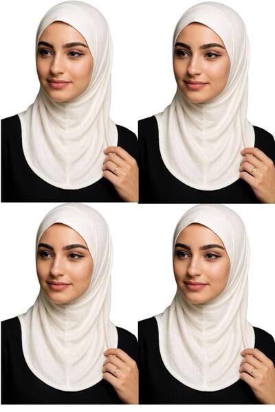 ALDAYER 4 Pieces Ninja Bone Neck Collar Lycra Sports Cap
