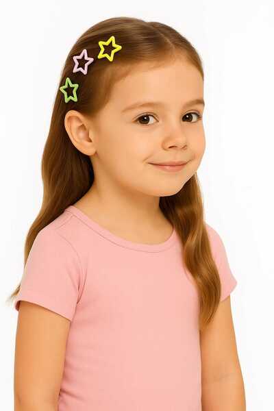 Eva Rose 10 Trend Star Buckle Snap Buckle Girls' Buckle Baby Buckle School Buckle Children's Buckle