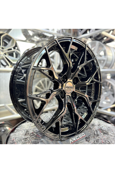 arceo 17'' 4x100 ROMA GLOSSY BLACK JANT MODELİ