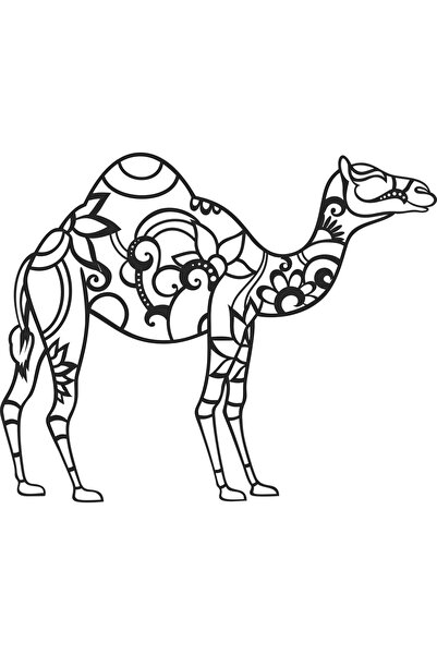 OEM Decor perete Personalizabil Camila Mandala HHH429 din lemn - 29 L x 23 H ...