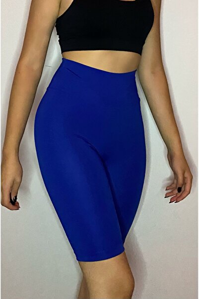 VİZORA BUTİK High Waist Recovery Effect Matte Biker Biker Leggings