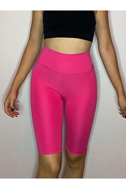 VİZORA BUTİK High Waist Recovery Effect Matte Biker Biker Leggings