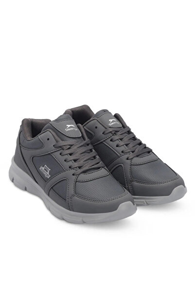 Slazenger Men's Winter Waterproof Non-Slip Sole Poly Lightweight Comfortable Orthopedic Leather Style Sports Shoes