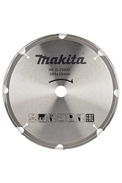 Makita D-72095 Bură circulară cu fibrociment, 305x30x2.4mm, 8T
