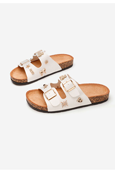 B T Shoes Σανδάλια γυναικεια Moonie λευκά