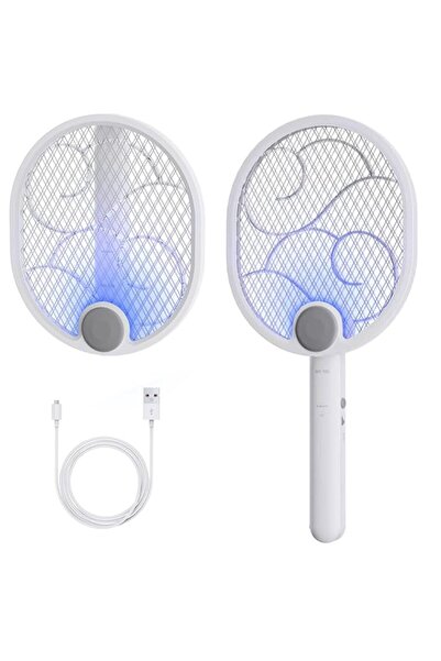 Generic Defsedar Bug Zapper - راكيتا قابلة لإعادة الشحن 3 في 1، ماتاموسكاس كه...