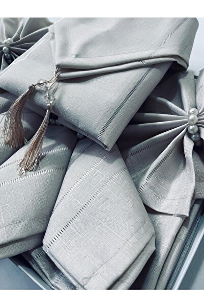 sen home طقم مفرش طاولة كولبر لـ 12 شخصًا 26 قطعة (شحن في صندوق إنتاج من الدر...