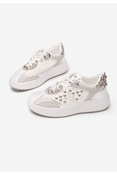 B T Shoes Šedé dámské tenisky Jeanetta