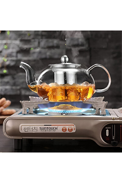 NEOFLAM 1000ML BOROS GLASS TEA POT W/SS INNER