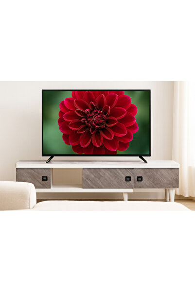 MARINO Modern TV table 130X30X45 cm extendable 100 cm