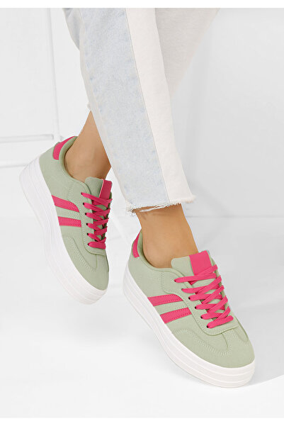 B T Shoes Sneakers γυναικεια Allyna πρασινο