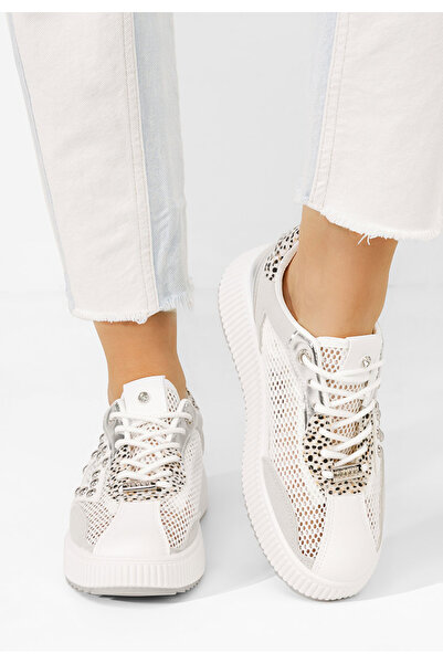 B T Shoes Šedé dámské tenisky Jeanetta