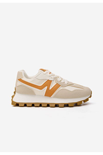 B T Shoes Béžové dámské tenisky Nyesha