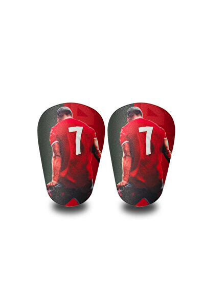 Choice XXS Yellow 1 pair of football mini shin guards, high-quality thickened board surface, mini design, f