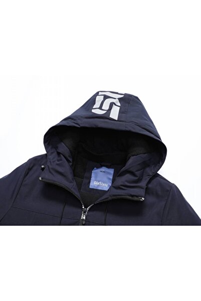 fantasialand Winter jacket for children, navy blue color, BMA 3902
