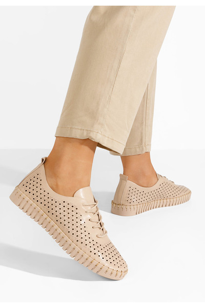 B T Shoes Pantofi casual dama Tonelia V2 kaki