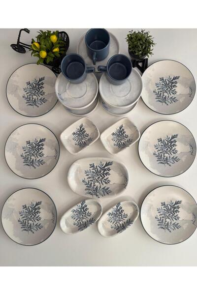 Keramika Takım Kahvaltı 23 Parça 6 Kişilik