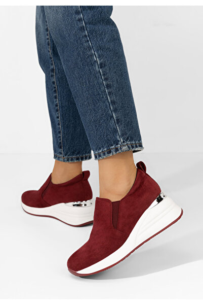 B T Shoes Leanne platform casual shoes in dark grey