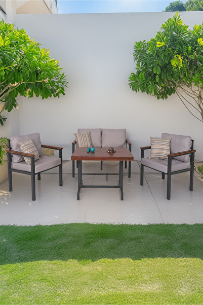 neokas Bahce Mobilyası, Modern Balkon Mobilyası, Kafe Oturma Takımı, Teras Ko...