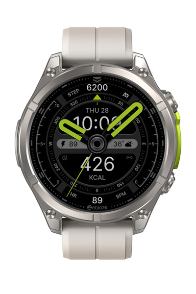 Zeblaze Vibe 8 Akıllı Saat - 1.43" AMOLED Ekran, Dayanıklı Safir Lens 316L Paslanmaz Çelik