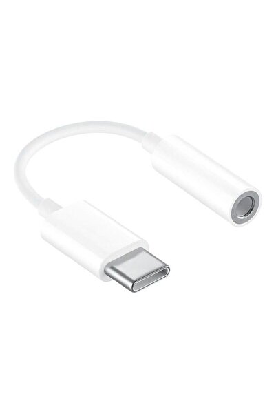 Generic Tpe Audio Type-C To 3.5Mm Adapter Headphone Jack White