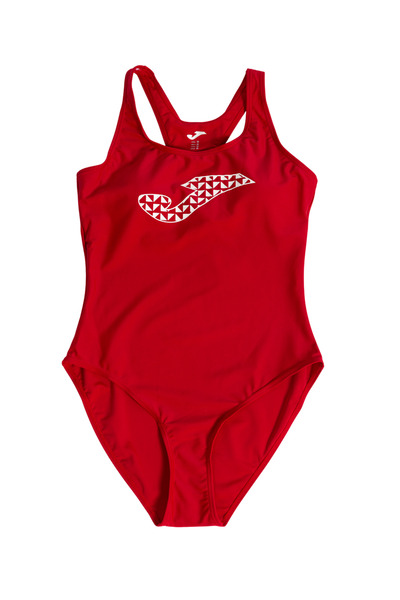 Joma Lake III women's swimsuit red XXS