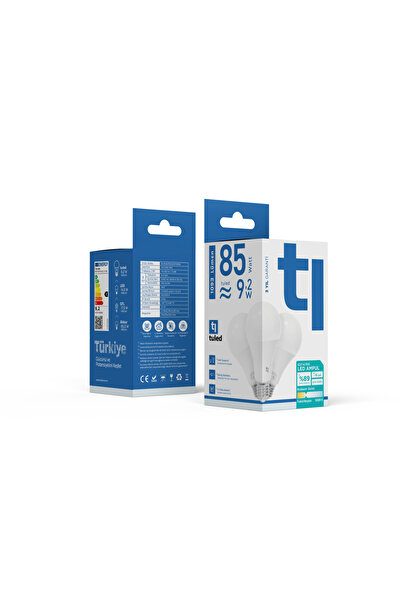 Tuled Redeem A70S E27 LED Ampul, Titreşimsiz, Göz Konforu, 1093 Lümen, Beyazı, 5000 Kelvin