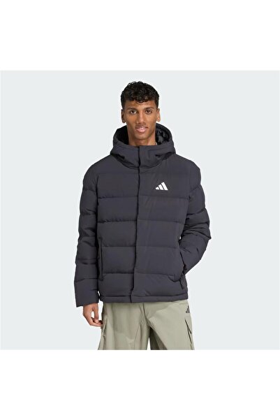 adidas Ανδρικό Πουπουλένιο Μπουφάν με Κουκούλα Helionic Climawarm S