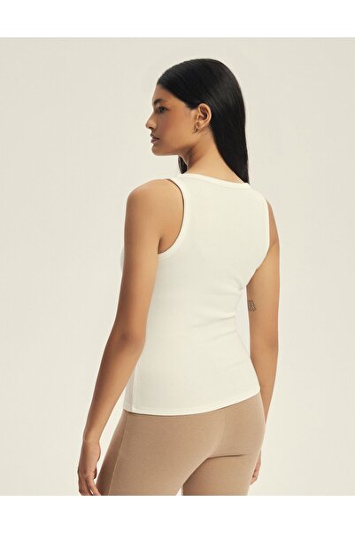 ESOTIQ Women's Camsiole Top Sleeveless Undershirt Ribbed Tank Top Cotton & Viscose | Jody